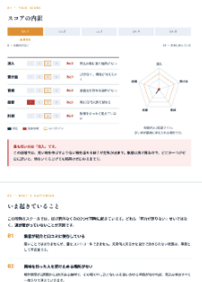 診断レポートサンプル